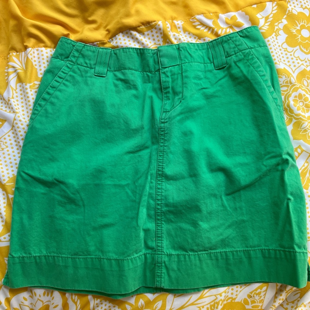 Lilly Pulitzer Bright Green Mini Skirt
